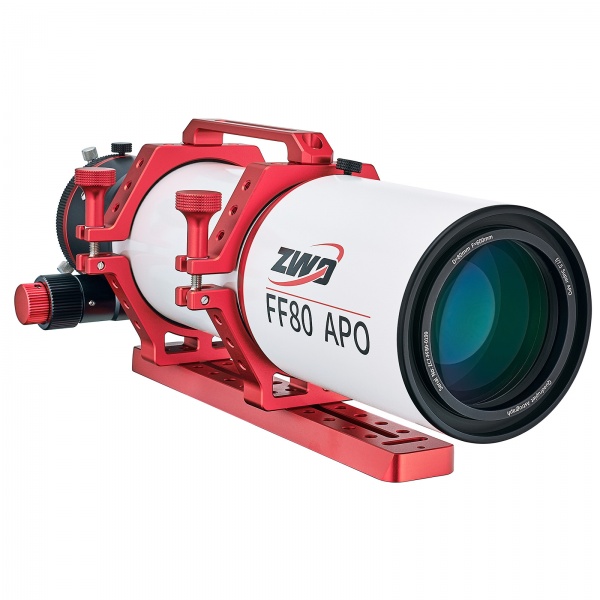【3年保証】ZWO FF80APO0.76X Full FrameReducer ZWO FF80 80mm Apochromatic Refractor Telescope - ZWO-FF80-APO