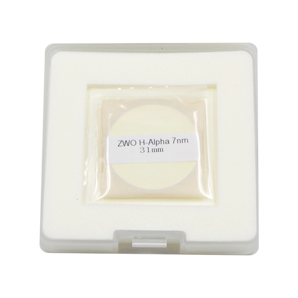 ZWO 31mm Ha 7nm Unmounted Narrowband Filter