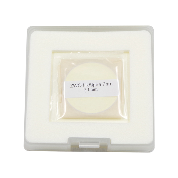ZWO 31mm Ha 7nm Unmounted Narrowband Filter